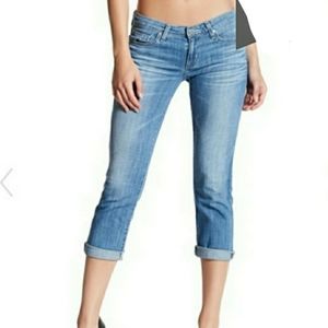 NWT Big Star Kate Straight Cropped Jeans Size 14